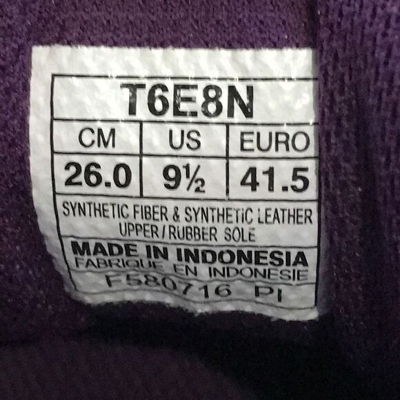 Asics Gel-Excite 4 Gray/Orange Athletic Running Shoes T6E8N Women’s Size 9.5 - Picture 11 of 12